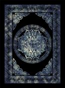 Bedspread Double Celtic Circle Dark Grey