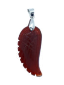 Pendant Wing Carnelian 35mm