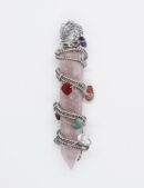 Pendant Chakra On Rose Q Wand