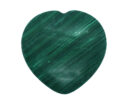 Worry Stone Heart Malachite