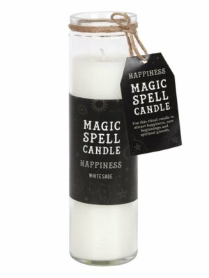 Spell Candle Tube White Sage
