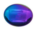 Worry Stone Rainbow Hematite