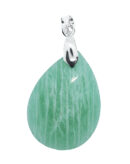 Pendant Drop Amazonite Faceted