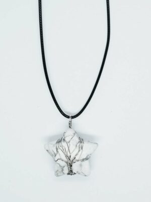 Necklace Star Howlite TOL