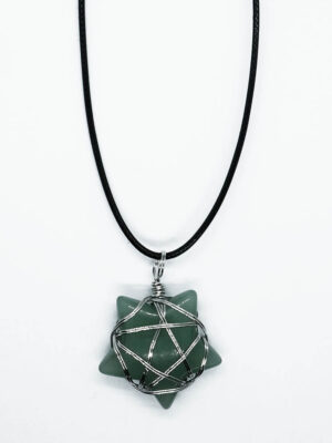 Necklace Star Aventurine Pentagram