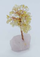 Tree Chip Citrine On Rose Quartz