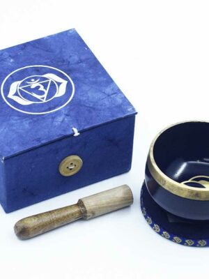 Singing Bowl Third Eye Purple