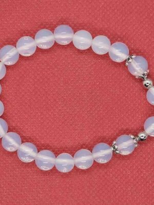 Bracelet With Rose Opalite