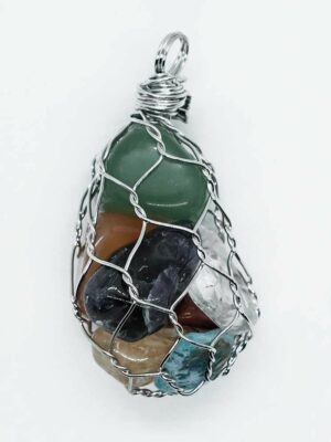 Pendant Chakra Tumbles Wired