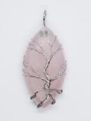 Pendant Eye Rose Quartz TOL