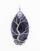 Pendant Eye Amethyst TOL