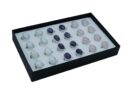 Ring Mix Stones Oval 24pcs