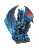 Dragon Blue With Light 43.5cm