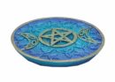 Incense Holder Pentagram Blue