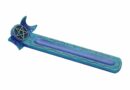 Incense Holder Triple Moon Blue