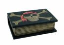 Wooden Pirate Box Book H7cmxW24cmxD15cm