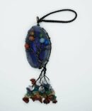 Hanger TOL On Agate Slice Purple