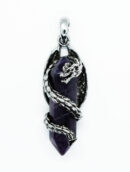 Pendant Dragon On Amethyst Wand