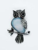 Pendant Owl Opalite