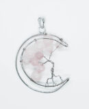 Pendant TOL In Moon Rose Quartz