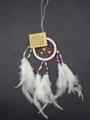 Dream Catcher White 6x16cm With