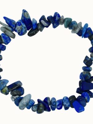 Bracelet Stone Chipped Lapis