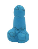 Phallus Blue Howlite 25mm