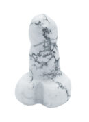 Phallus White Howlite 25mm