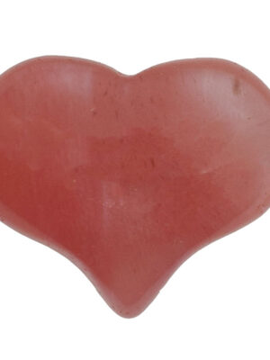 Heart Cherry Quartz 25x21mm
