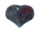 Heart Blood Stone 25x21mm