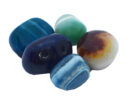 Tumble Stone Mix Banded Agate 2-3cm Bag of 250g