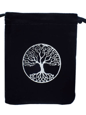 Pouch Velvet Black TOL 9x7cm. 5PCS