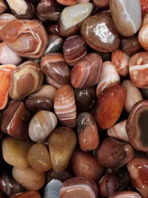 Tumblestone Orange Banded