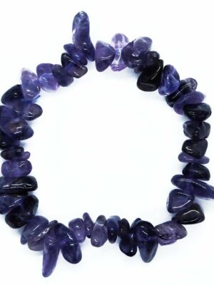 Bracelet Amethyst Chip for Kids