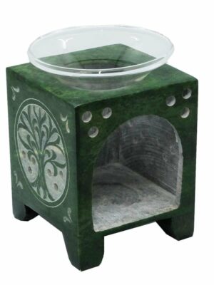 Soapstone Oilburner TOL Green