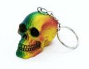 Keyring Skull Rainbow
