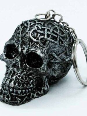 Keyring Skull Celtic