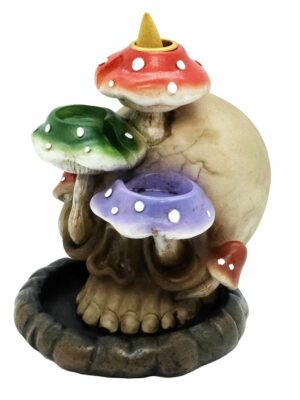 Backflow Burner Mushroom Skull