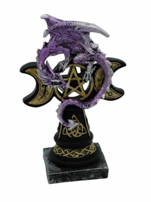 Dragon On Triple Moon Purple