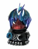 Dragon In Cauldron Blue