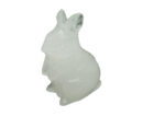 Rabbit Carved Clear Quartz 40mm