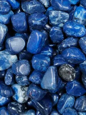 Tumblestone Navy Howlite 2-3cm