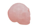 Skull Rose Quartz 25mm