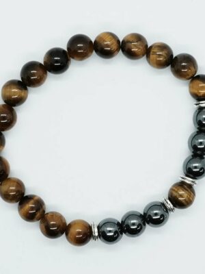 Bracelet Tiger Eye Hematite