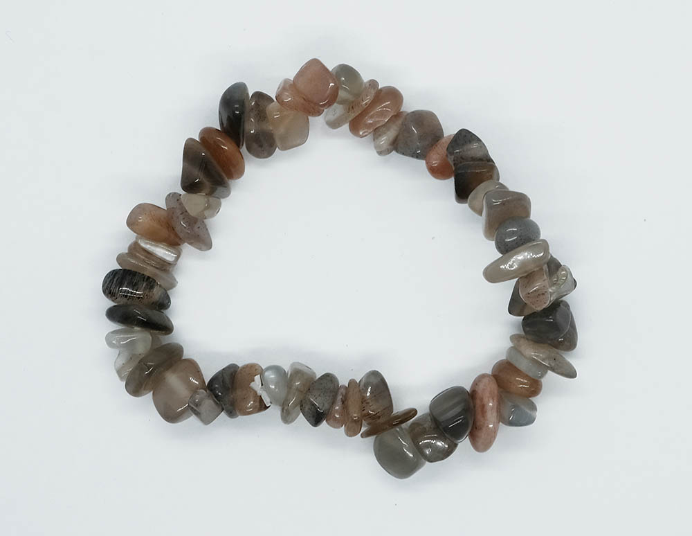 Bracelet Chip Black Moonstone