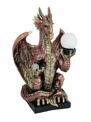 Dragon Lamp Red COLLECTION ONLY