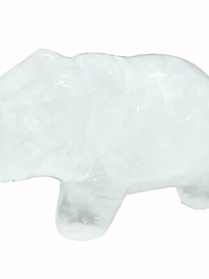 Hippo Clear Quartz 25mm