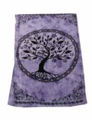 Bedspread Double TOL Purple