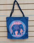 Bag Tote Elephant Purple