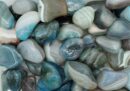 Tumblestone Green/Blue Banded Agate
